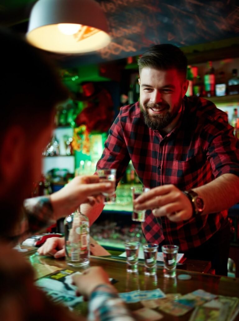 servicio de barra de bebidas